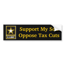 Support My Army Son Bumper Stickers