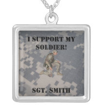 Support My Soldier, Personalize Pendants