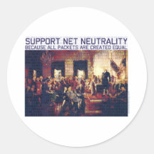Support Net Neutrality Stickers