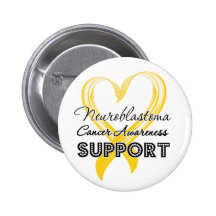 Support Neuroblastoma Cancer Awareness Button