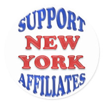 Support New York Affiliates stickers