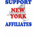 Support New York Affiliates t-shirts