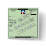SUPPORT OBAMA BIRTH CERTIFICATE BUTTON