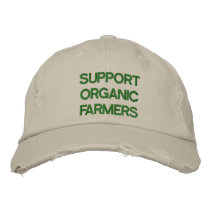 SUPPORT ORGANIC FARMERSGLOBAL WARMING OBAMA embroidered hats by Freedom_T SUPPORT ORGANIC FARMERSGLOBAL WARMING OBAMA embroidered hats