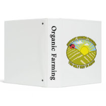 Support Organic Farming Vinyl Binder