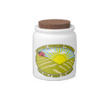 Support Organic Farming Candy Jar