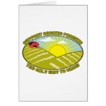 Support Organic Farming Greeting Card