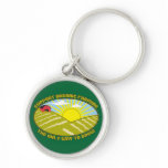 Support Organic Farming Key Chain