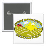Support Organic Farming Pinback Buttons