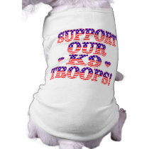 Support Our K9 Troops pet clothing