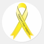 Support Our Snipers Round Sticker