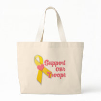Support our Troops Tote Bags