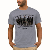 Support our troops bring them home tshirt