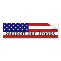 Support our Troops bumper stickers