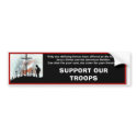 Support Our Troops bumper stickers
