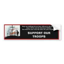 Support Our Troops bumper stickers