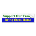 Support Our Troops bumper stickers