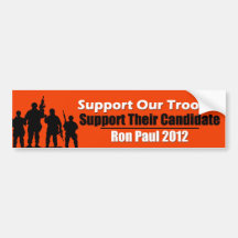 Support Our Troops Bumper Sticker