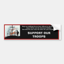 Support Our Troops Bumper Stickers