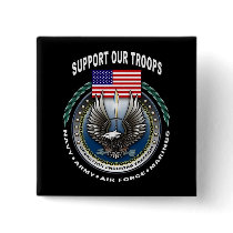 Support Our Troops Button