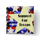 Support Our Troops Pin