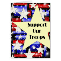 Support Our Troops cards