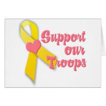 Support our Troops Card