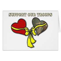 Support our Troops cards