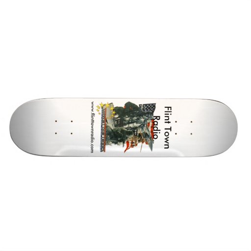 support-our-troops, Flint Town Radio, www.flint... Skate Boards