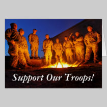 Support Our Troops cards