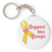 Support our Troops Keychain