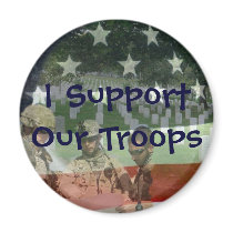 Support Our Troops magnets by jc4lori Support Our Troops magnets