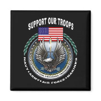 Support Our Troops Refrigerator Magnets