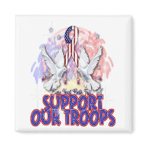 "Support Our Troops" Magnet