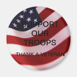 Support our troops Magnet