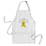 Support Our Troops Military Mom 2 (Yellow Ribbon) Aprons