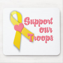Support our Troops Mouse Pad