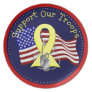 Support Our Troops Party Plate