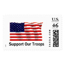 Support Our Troops postage