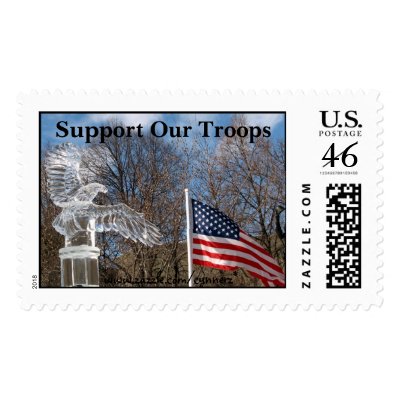 Support Our Troops Stamp by cynnerz