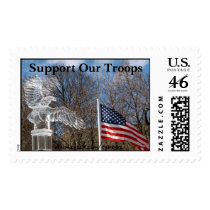 Support Our Troops postage