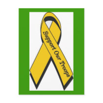 support our troops postcards