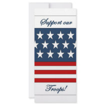 Support_Our_Troops rack cards by camzazzle Support_Our_Troops rack cards