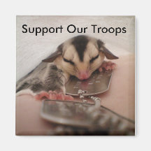 Support Our Troops Refrigerator Magnet