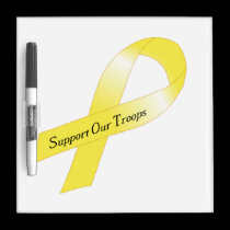 Support Our Troops Ribbon dry erase boards