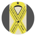 SUPPORT OUR TROOPS RIBBON stickers
