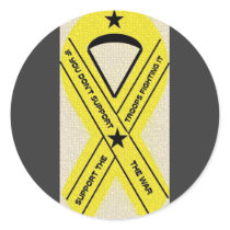 SUPPORT OUR TROOPS RIBBON stickers