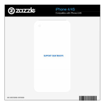 Support our troops skins for iPhone 4S
