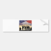 Support Our Troops Soldiers Bumper Stickers