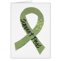 Support Peas Ribbon cards by milesmama911 Support Peas Ribbon cards